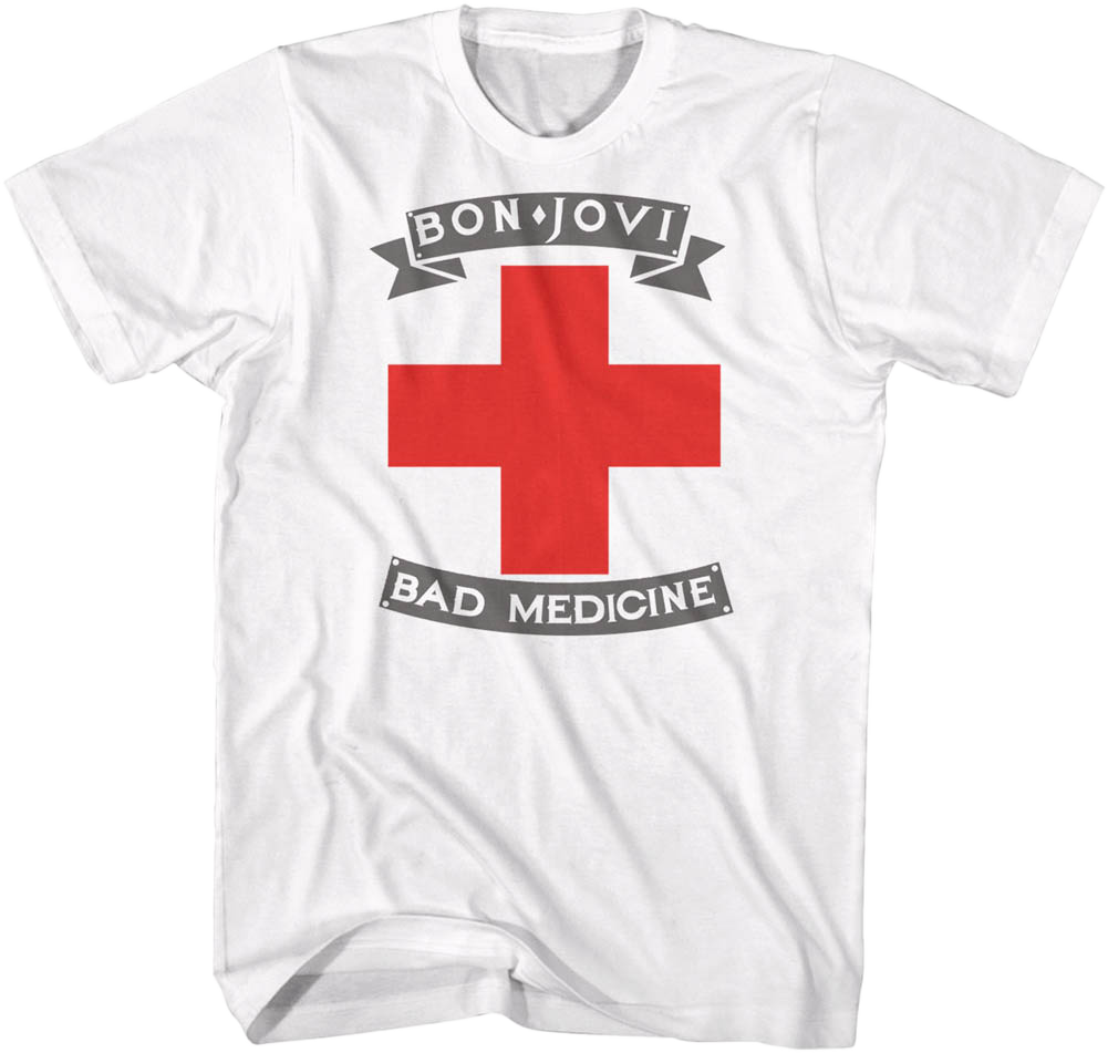 White Bad Medicine Bon Jovi T-Shirts, Hoodie, Sweatshirt