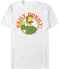 White Ned Flanders Okily Dokily Simpsons T-Shirts, Hoodie, Sweatshirt