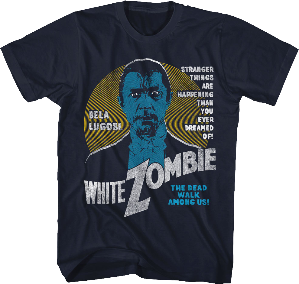 White Zombie Poster Bela Lugosi T-Shirts, Hoodie, Sweatshirt
