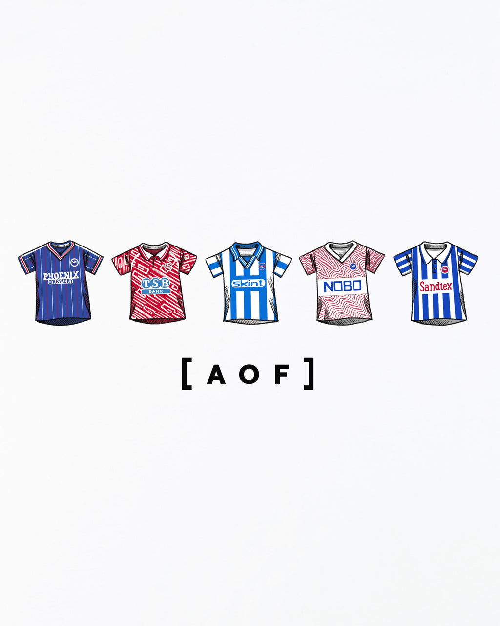 BHAFC Printed Classics White Tee Hoodie, Sweatshirt | CiraTrend.com (Image 2)
