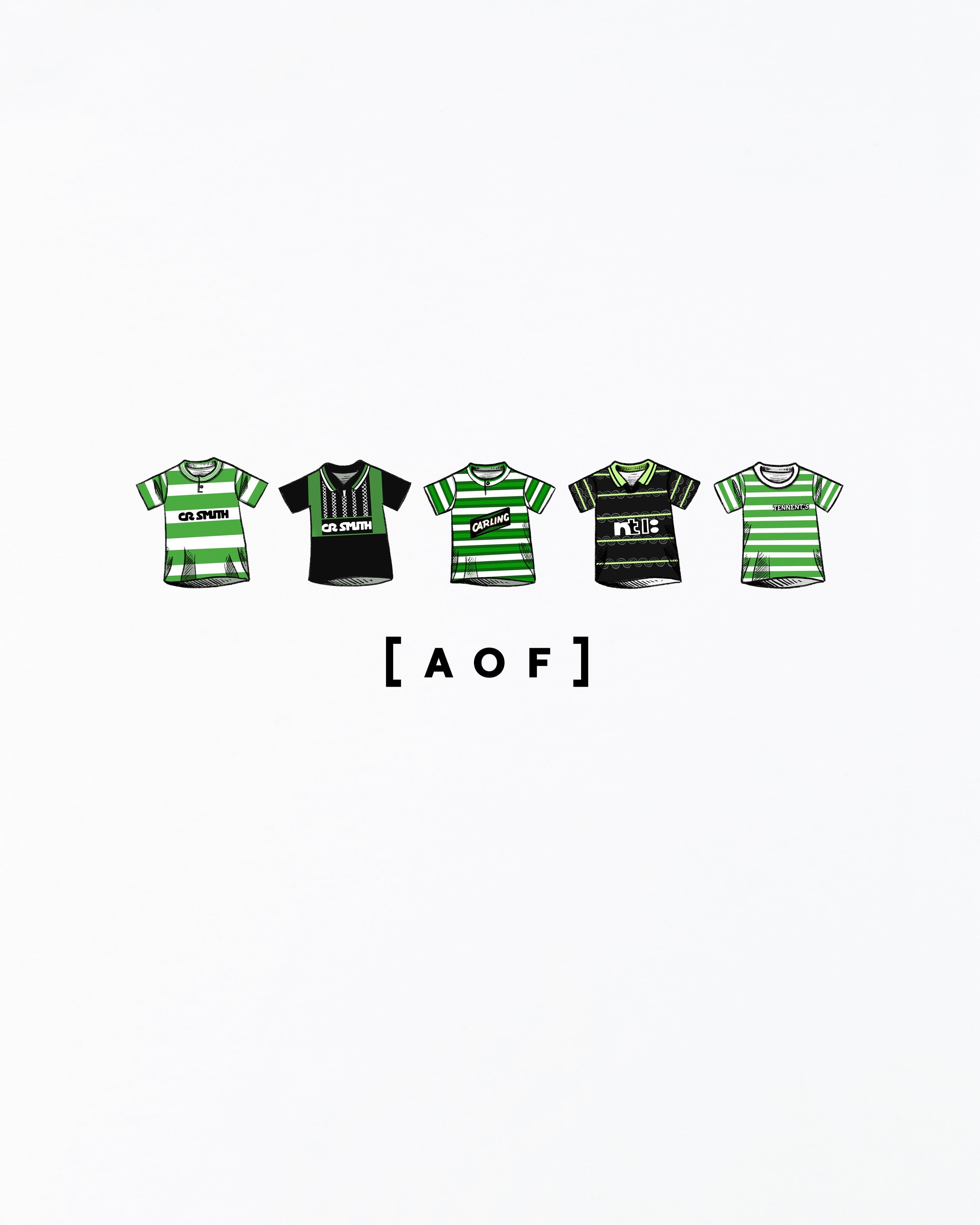 Bhoys Printed Classics White Tee Hoodie, Sweatshirt | CiraTrend.com (Image 2)