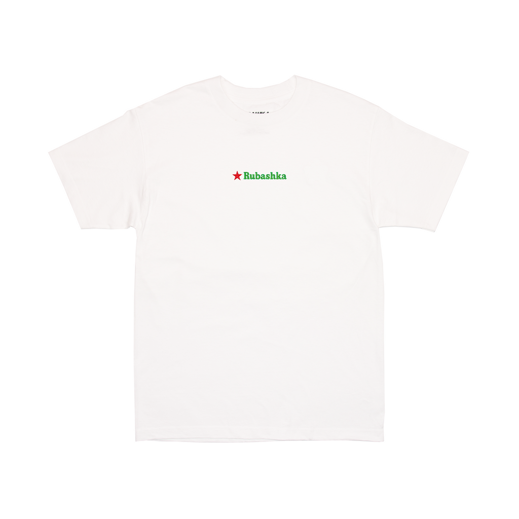 EMBROIDERED BREW T-SHIRT WHITE Hoodie, Sweatshirt | CiraTrend.com (Image 1)