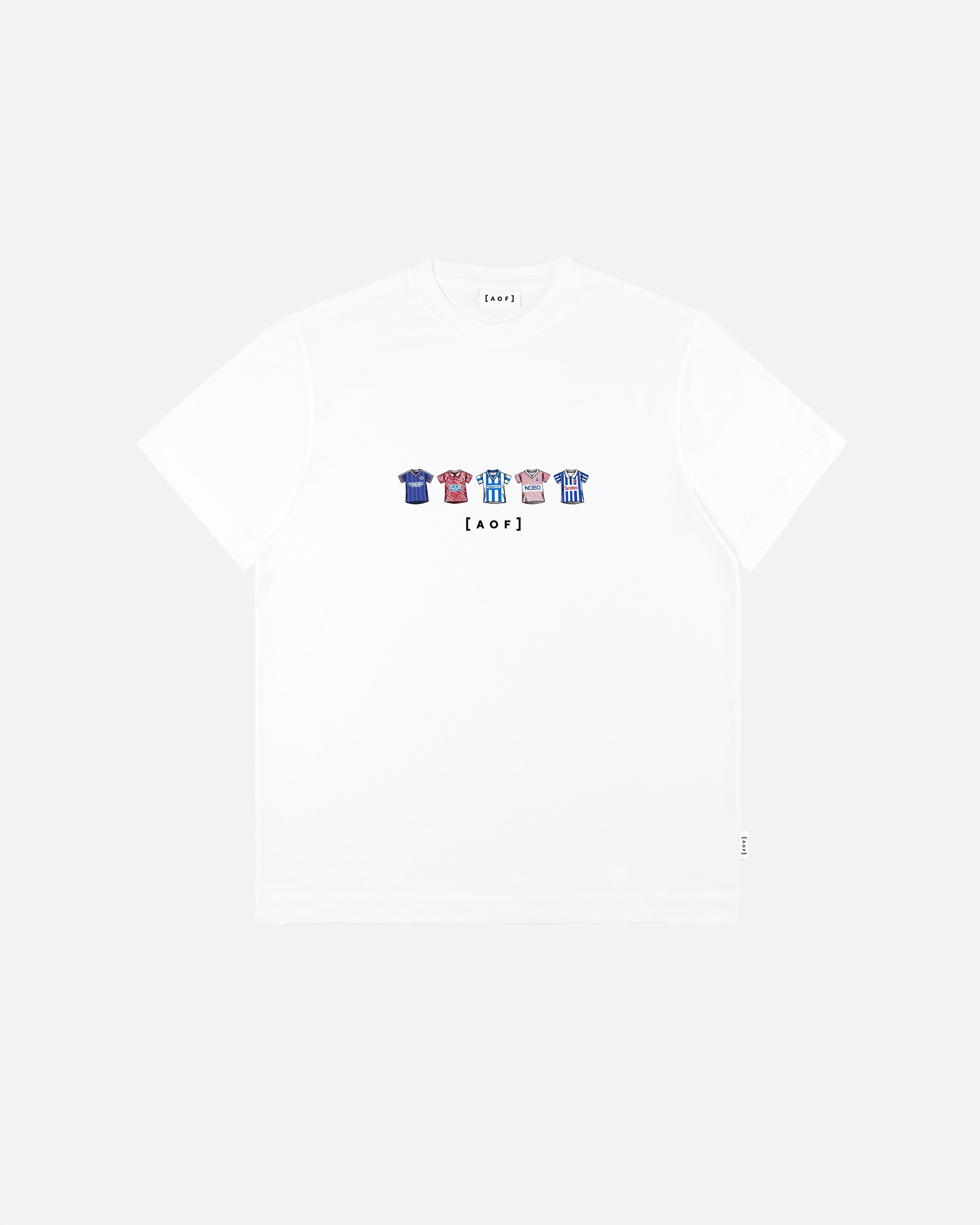 BHAFC Printed Classics White Tee Hoodie, Sweatshirt | CiraTrend.com (Image 1)