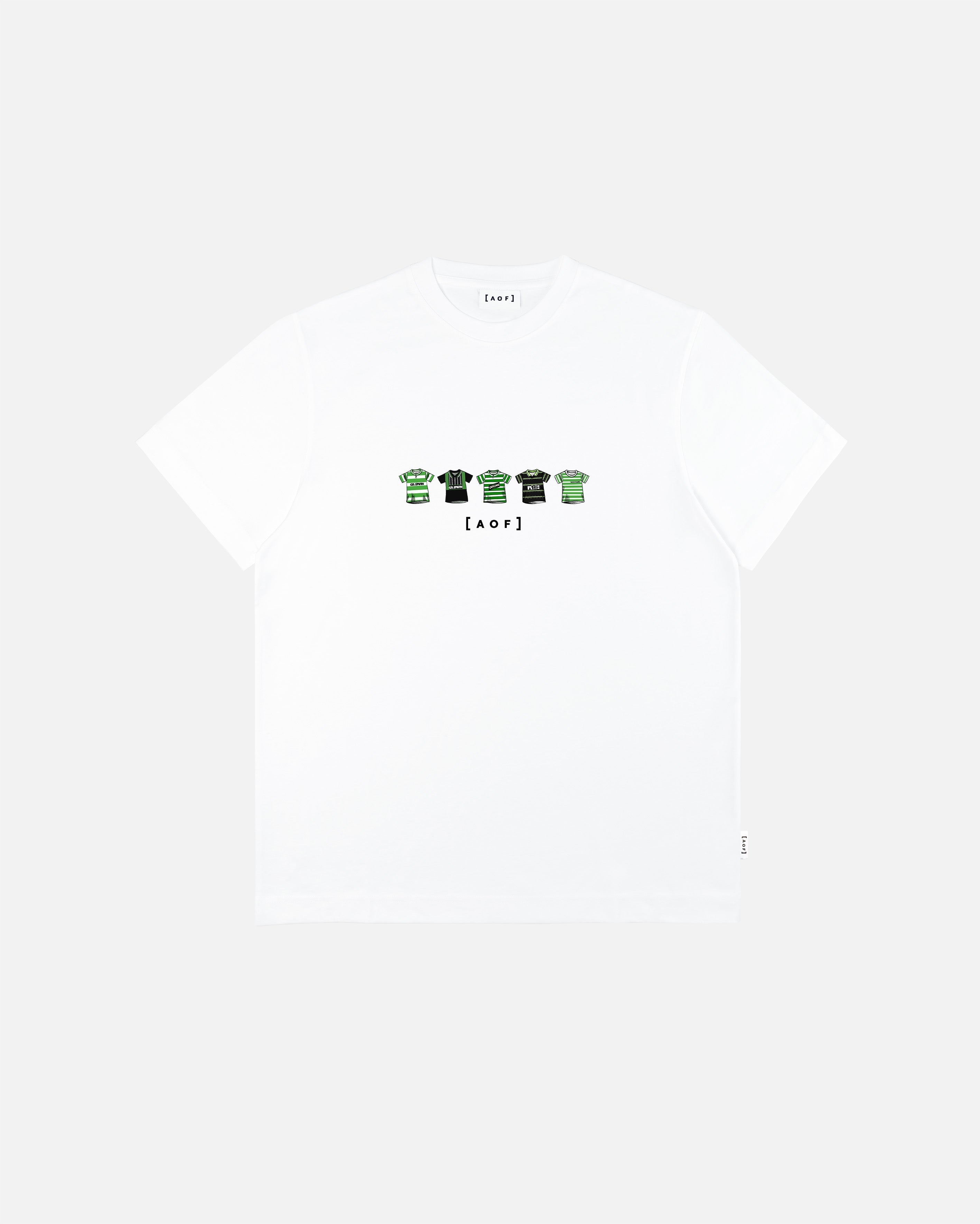 Bhoys Printed Classics White Tee Hoodie, Sweatshirt | CiraTrend.com (Image 1)