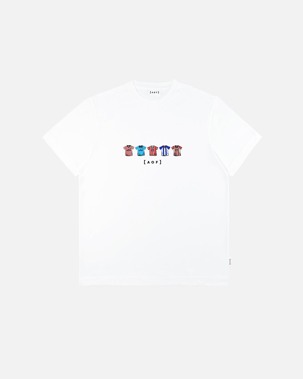 BFC Printed Classics White Tee Hoodie, Sweatshirt | CiraTrend.com (Image 1)