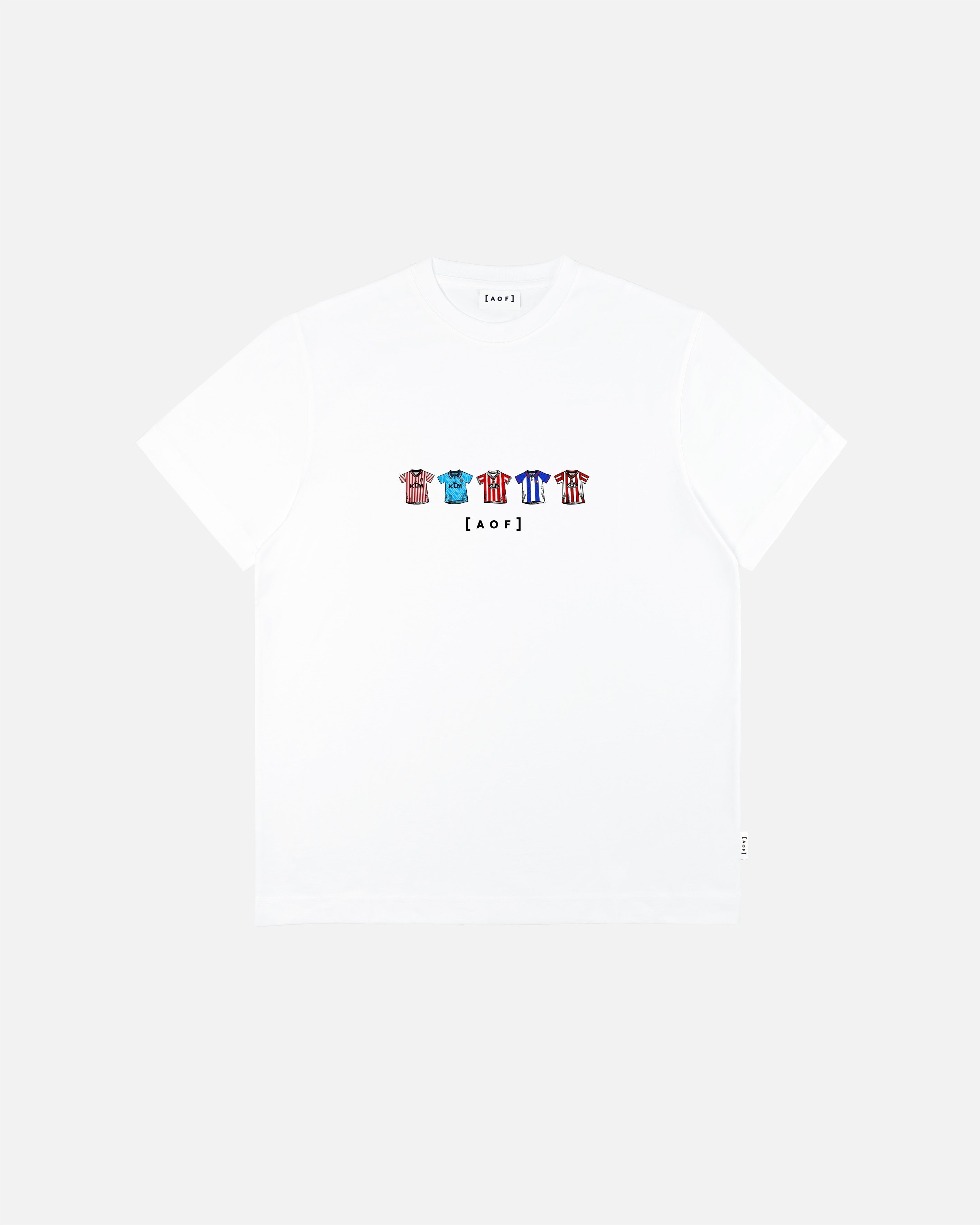 BFC Printed Classics White Tee Hoodie, Sweatshirt | CiraTrend.com (Image 1)