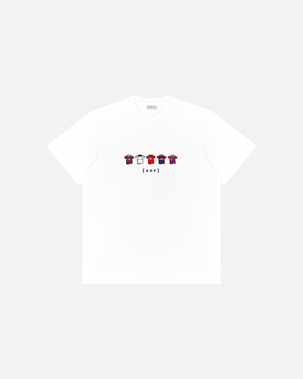 Bayern Printed Classics White Tee Hoodie, Sweatshirt | CiraTrend.com (Image 1)