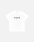 Boca Printed Classics White Tee Hoodie, Sweatshirt | CiraTrend.com (Image 1)