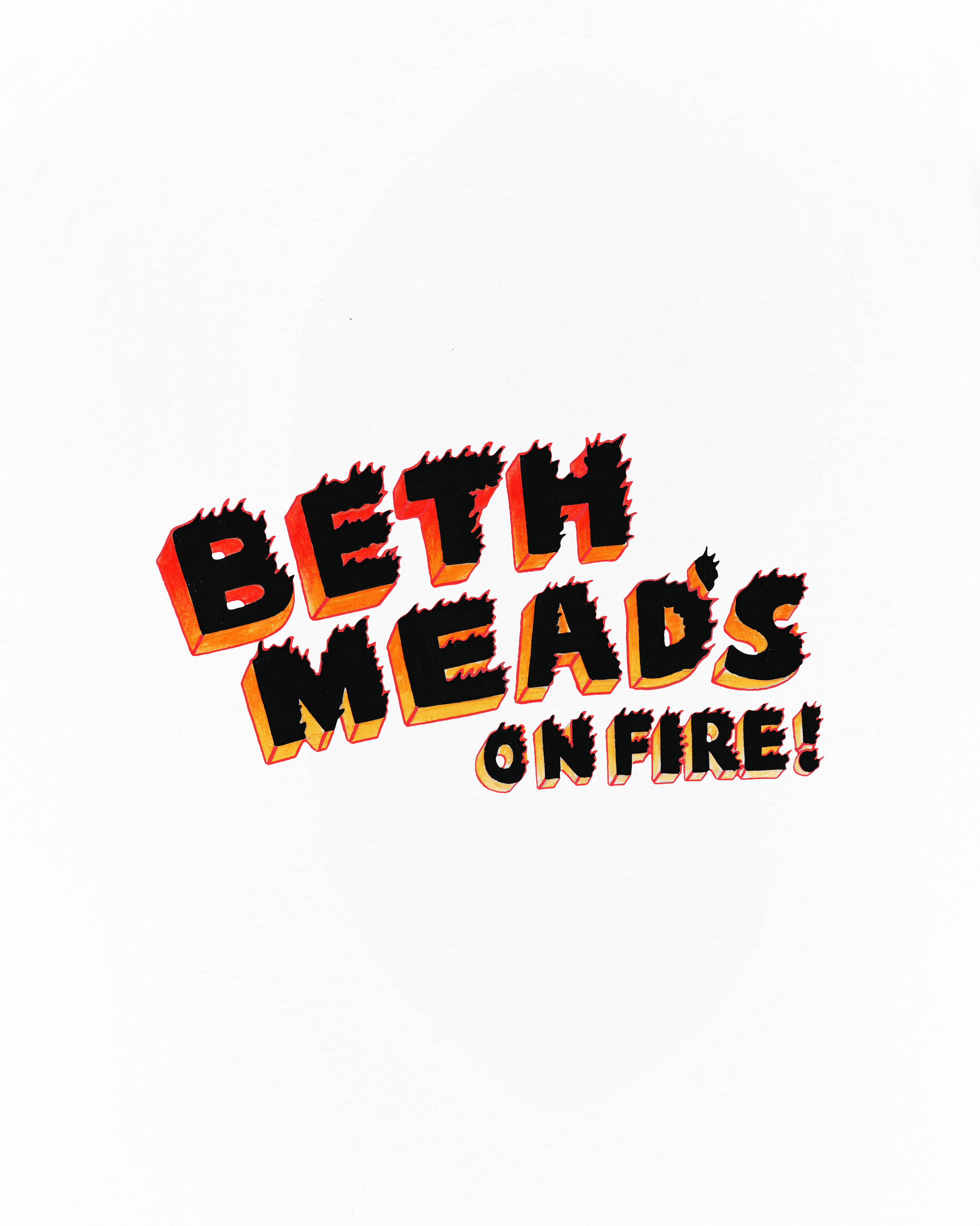 Beth Mead's on Fire - Tee Hoodie, Sweatshirt | CiraTrend.com (Image 2)