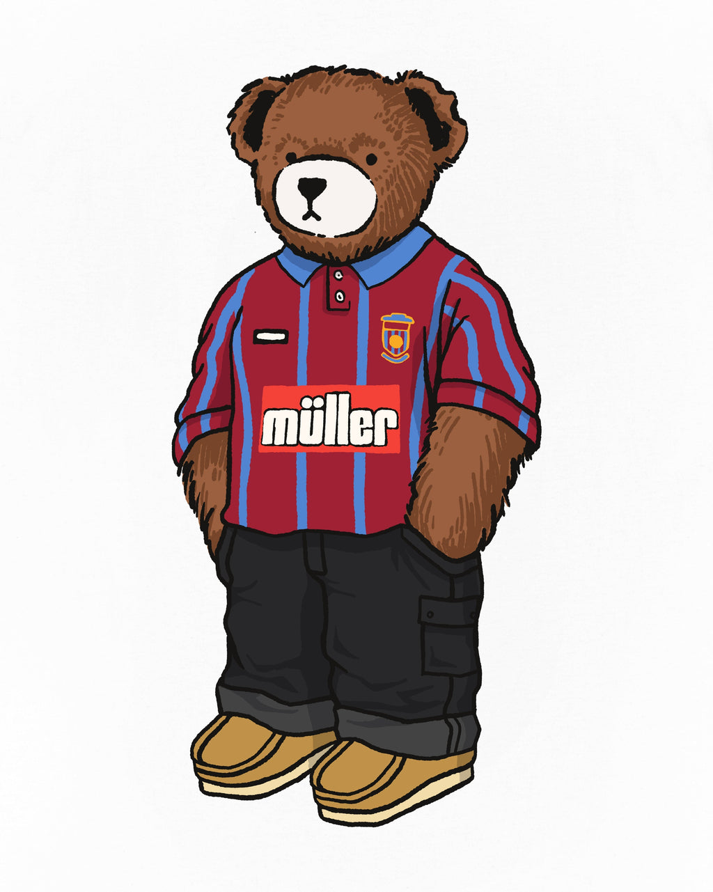 AVFC Home Pickles White Tee Hoodie, Sweatshirt | CiraTrend.com (Image 2)