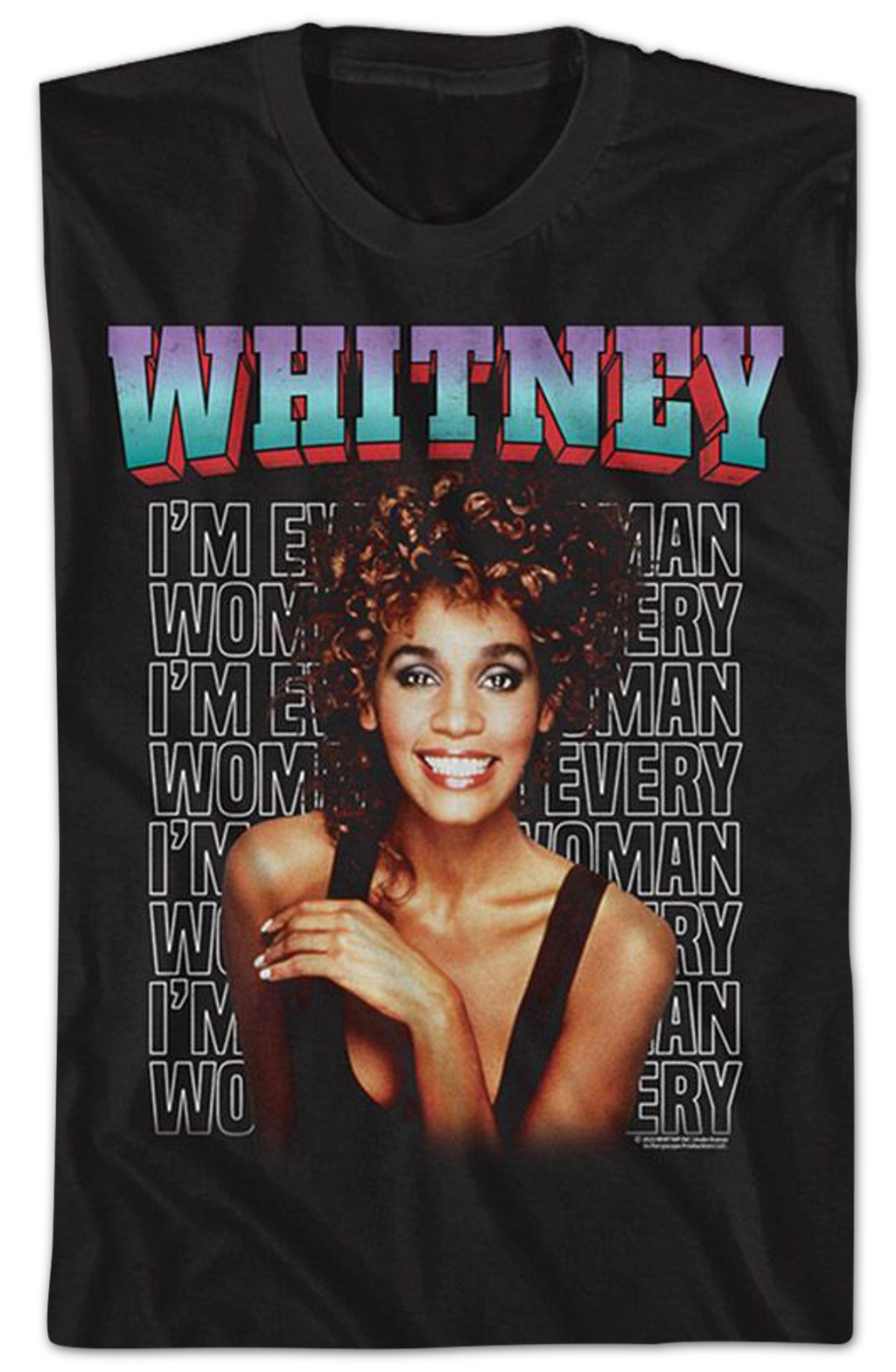 Whitney Houston I'M Every Woman T-Shirts, Hoodie, Sweatshirt