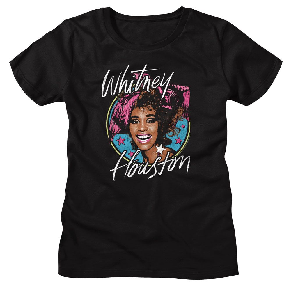 Whitney Houston - Stars Womens T-Shirt Hoodie, Sweatshirt | CiraTrend.com