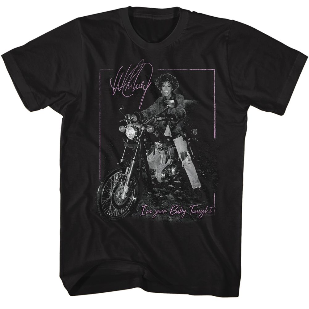 Whitney Houston - Whitney-motorcycle T-Shirt Hoodie, Sweatshirt | CiraTrend.com