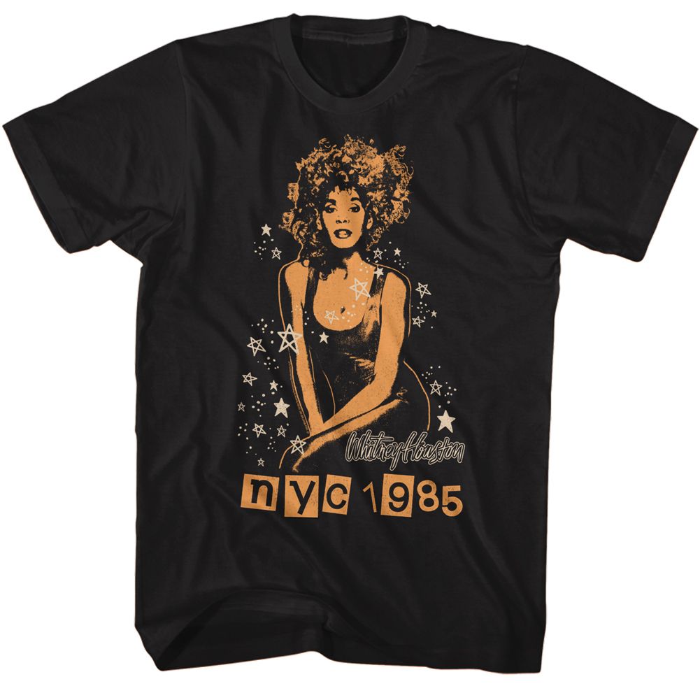 Whitney Houston - Whitney-nyc 1985 Stars T-Shirt Hoodie, Sweatshirt | CiraTrend.com
