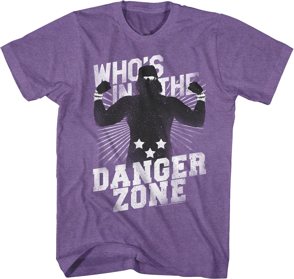 Who's In The Danger Zone Macho Man Randy Savage T-Shirt Hoodie, Sweatshirt | CiraTrend.com (Image 1)