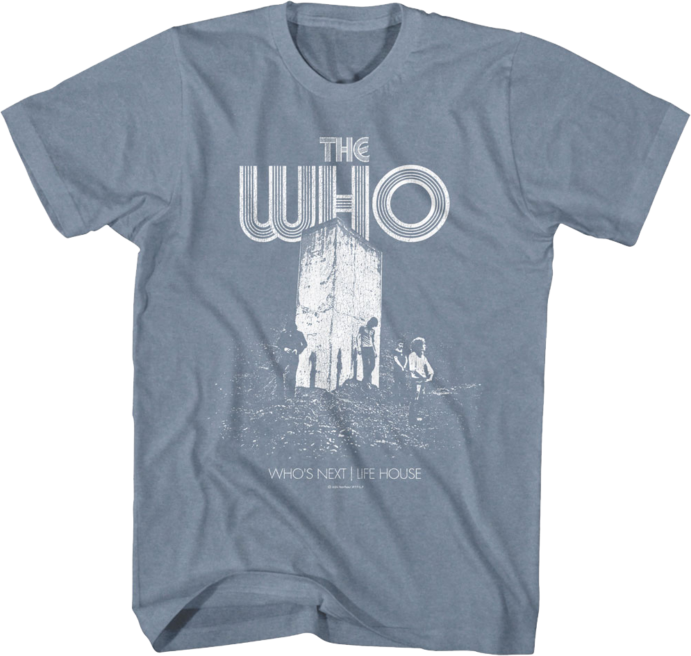 Who's Next/Lifehouse The Who T-Shirt Hoodie, Sweatshirt | CiraTrend.com (Image 1)