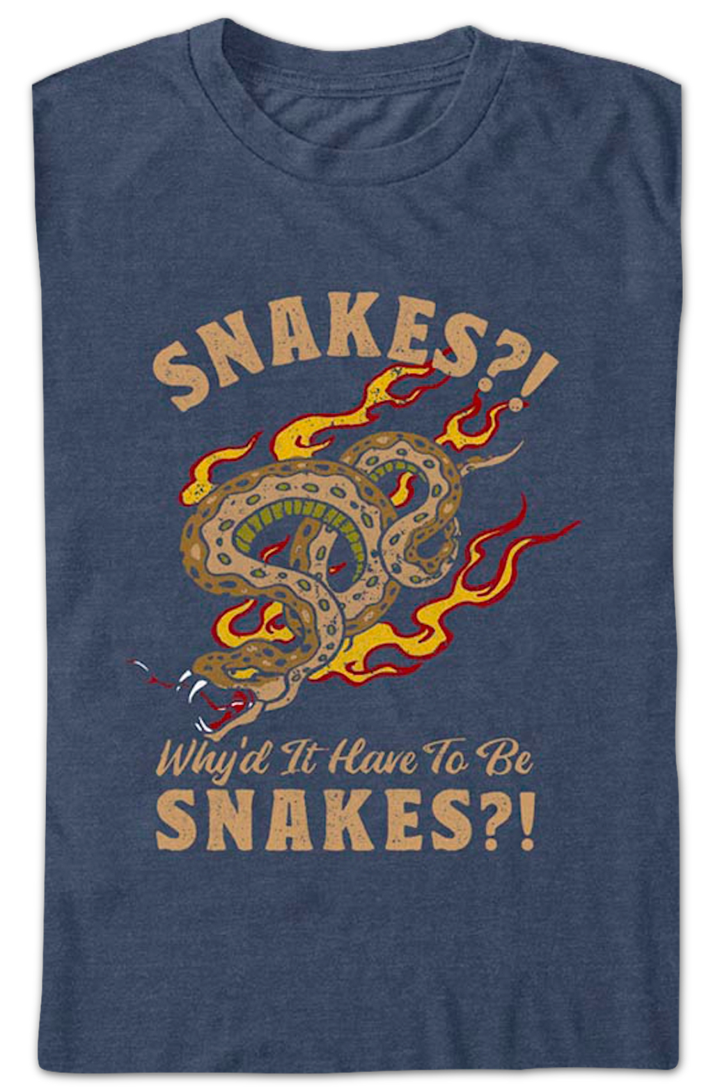 Why'd It Have To Be Snakes Indiana Jones T-Shirt Hoodie, Sweatshirt | CiraTrend.com (Image 2)