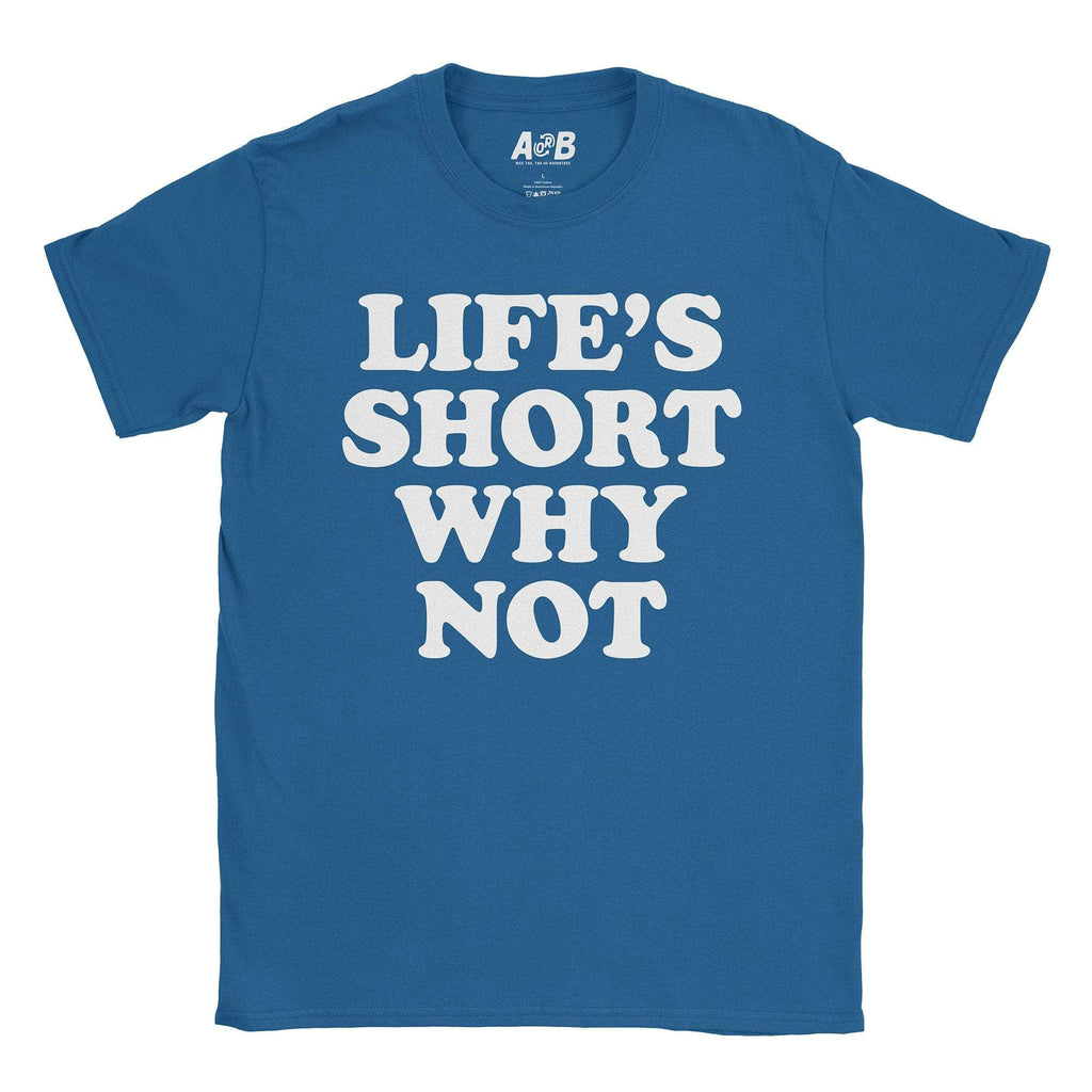 Why Not T-Shirt Hoodie, Sweatshirt | CiraTrend.com (Image 1)