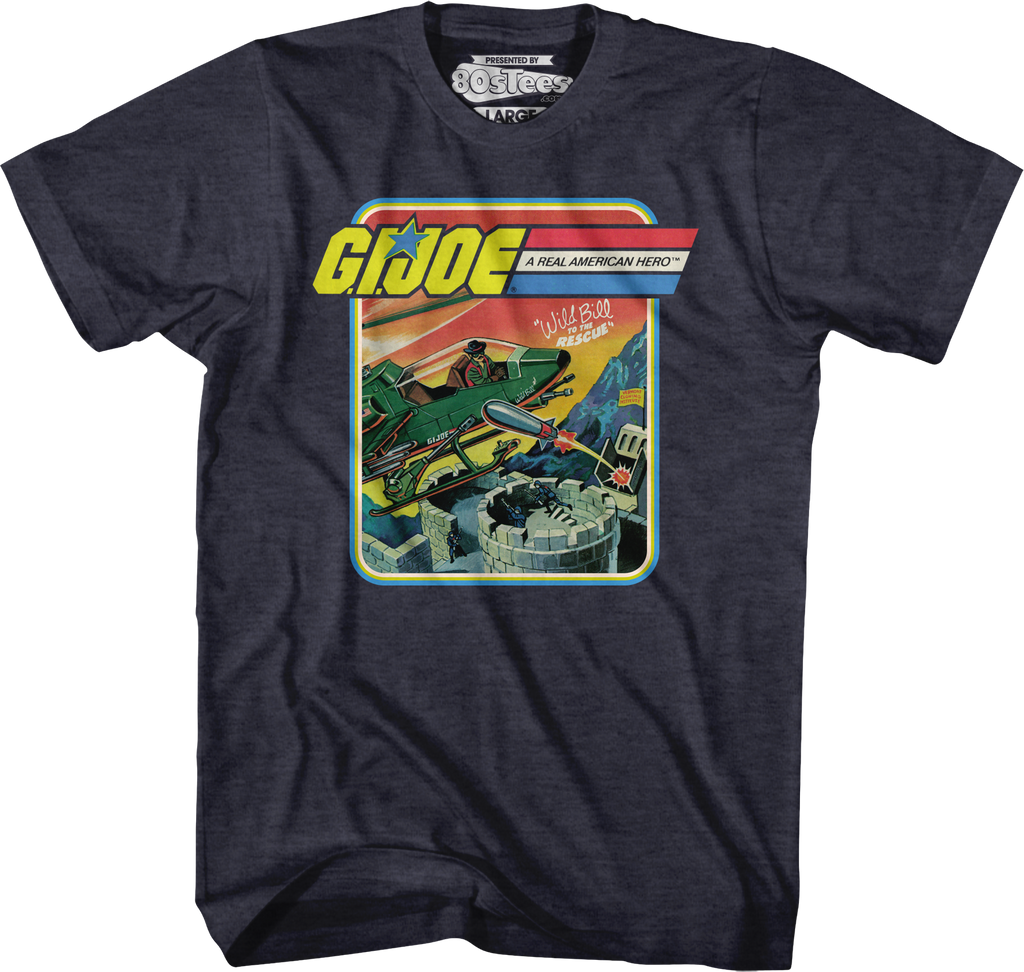 Wild Bill To The Rescue GI Joe T-Shirt Hoodie, Sweatshirt | CiraTrend.com (Image 1)