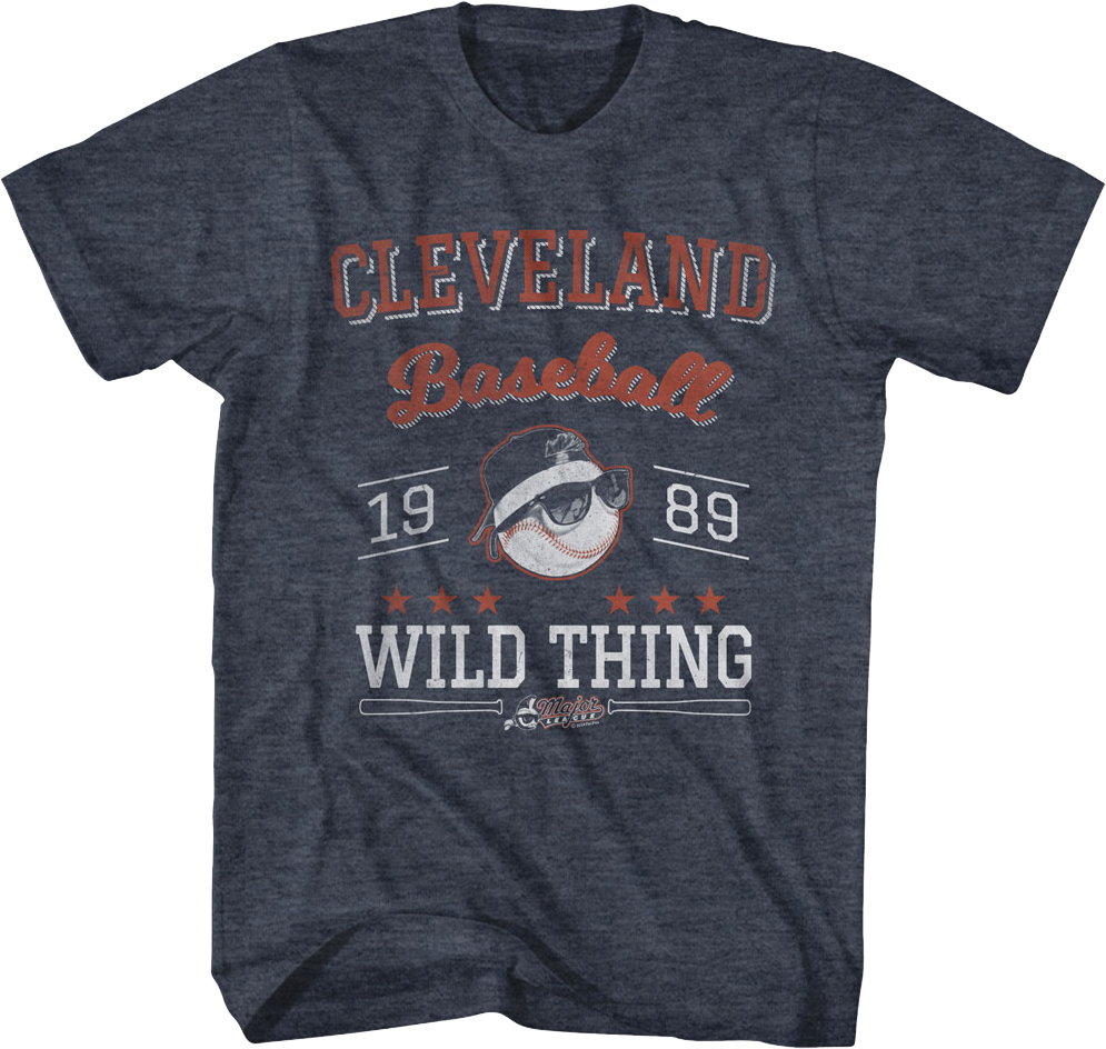 Wild Thing Cleveland Baseball 1989 Major League T-Shirt Hoodie, Sweatshirt | CiraTrend.com (Image 1)