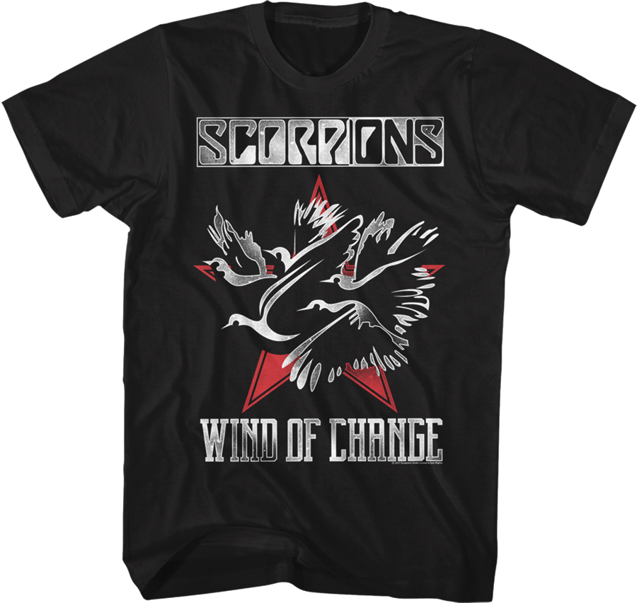 Wind of Change Scorpions T-Shirt Hoodie, Sweatshirt | CiraTrend.com (Image 1)