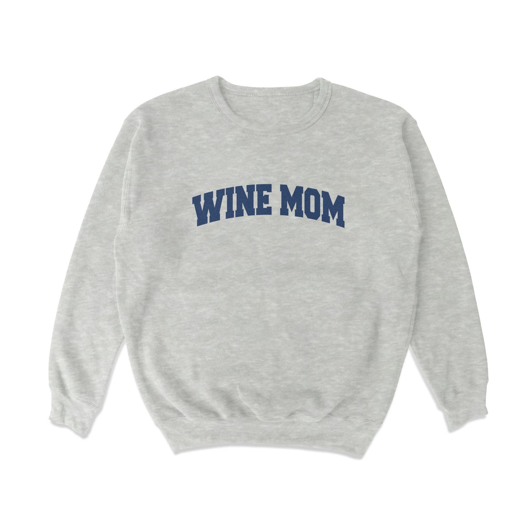 Wine Mom Academy Crewneck Sweatshirt T-Shirts, Hoodie | CiraTrend.com (Image 1)
