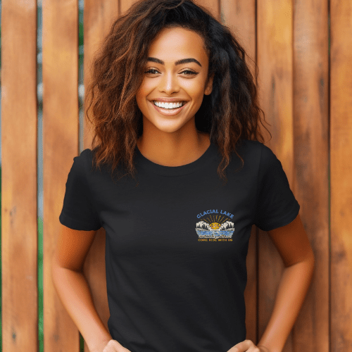 Women's Glacial Lake Come Ride With Us Tee Hoodie, Sweatshirt | CiraTrend.com (Image 2)