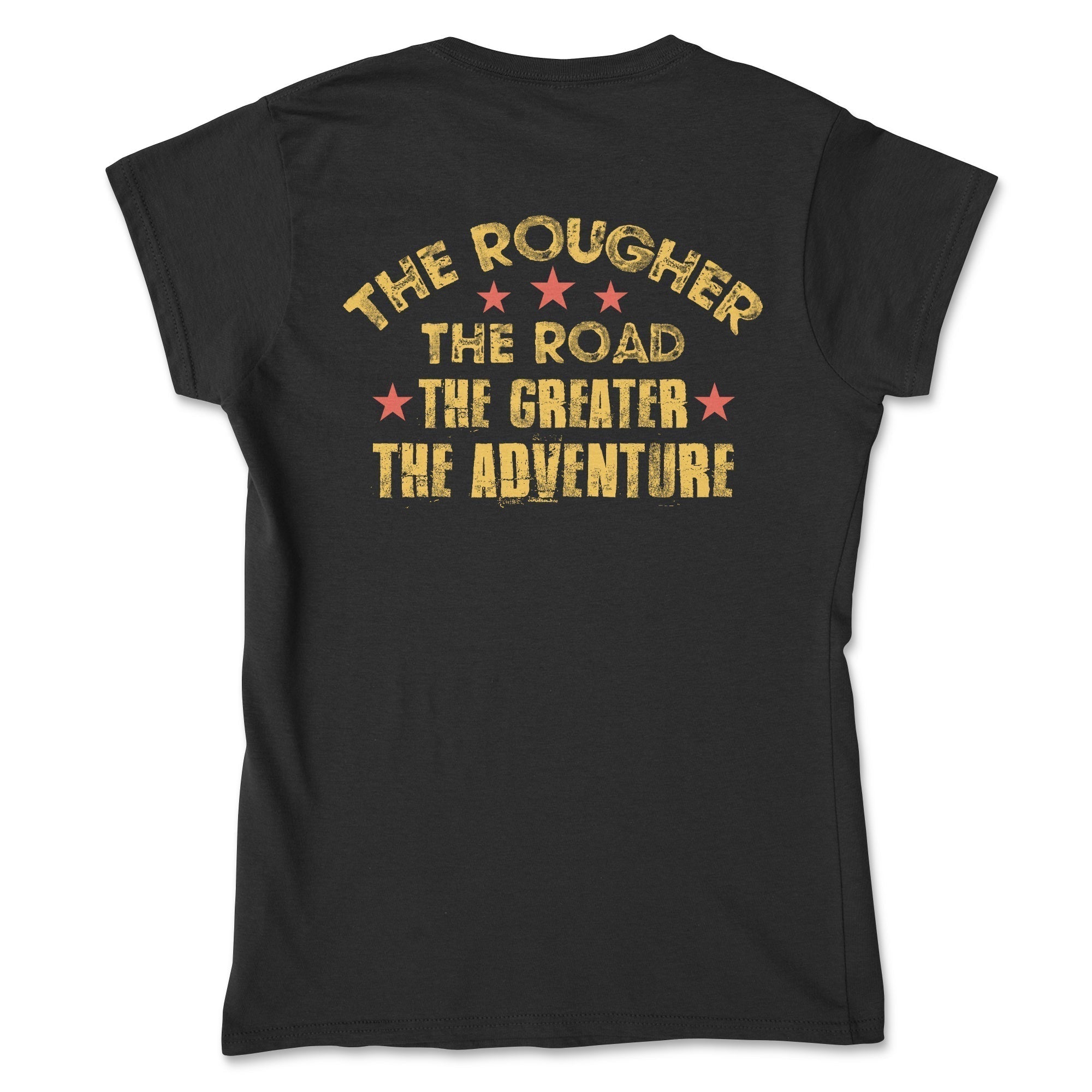 Women's The Rougher the Road Graphic Tee Hoodie, Sweatshirt | CiraTrend.com (Image 3)