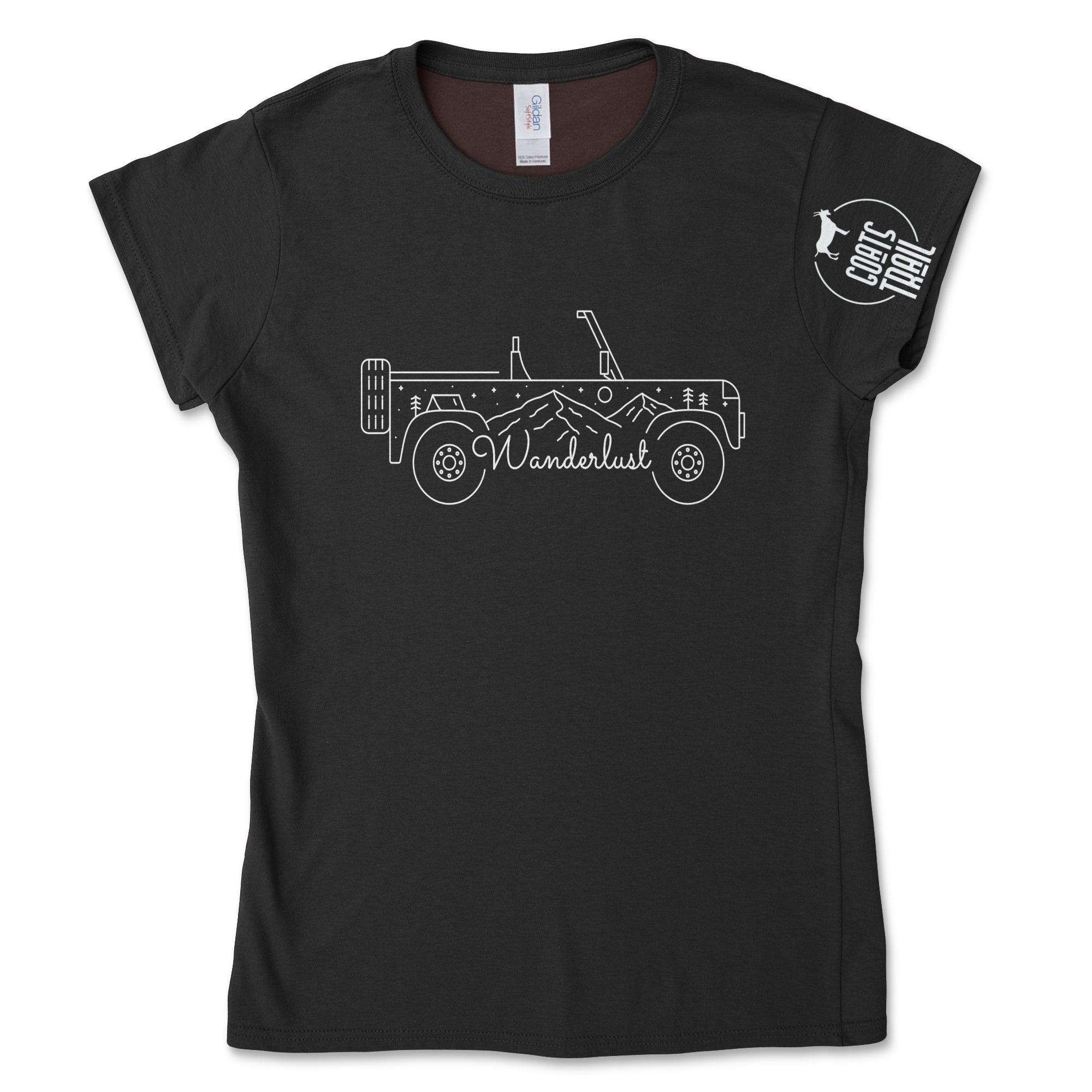 Women's Wanderlust Slim Fit Tee Hoodie, Sweatshirt | CiraTrend.com (Image 1)