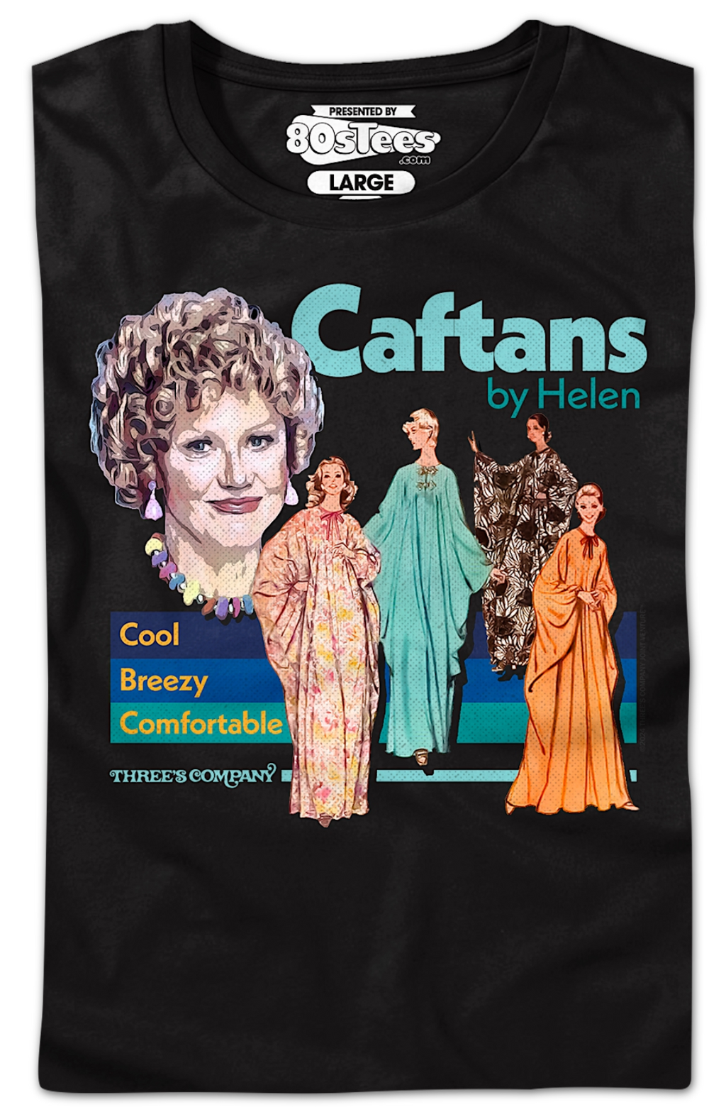 Womens Caftans by Helen Three's Company Shirt Hoodie, Sweatshirt | CiraTrend.com (Image 2)