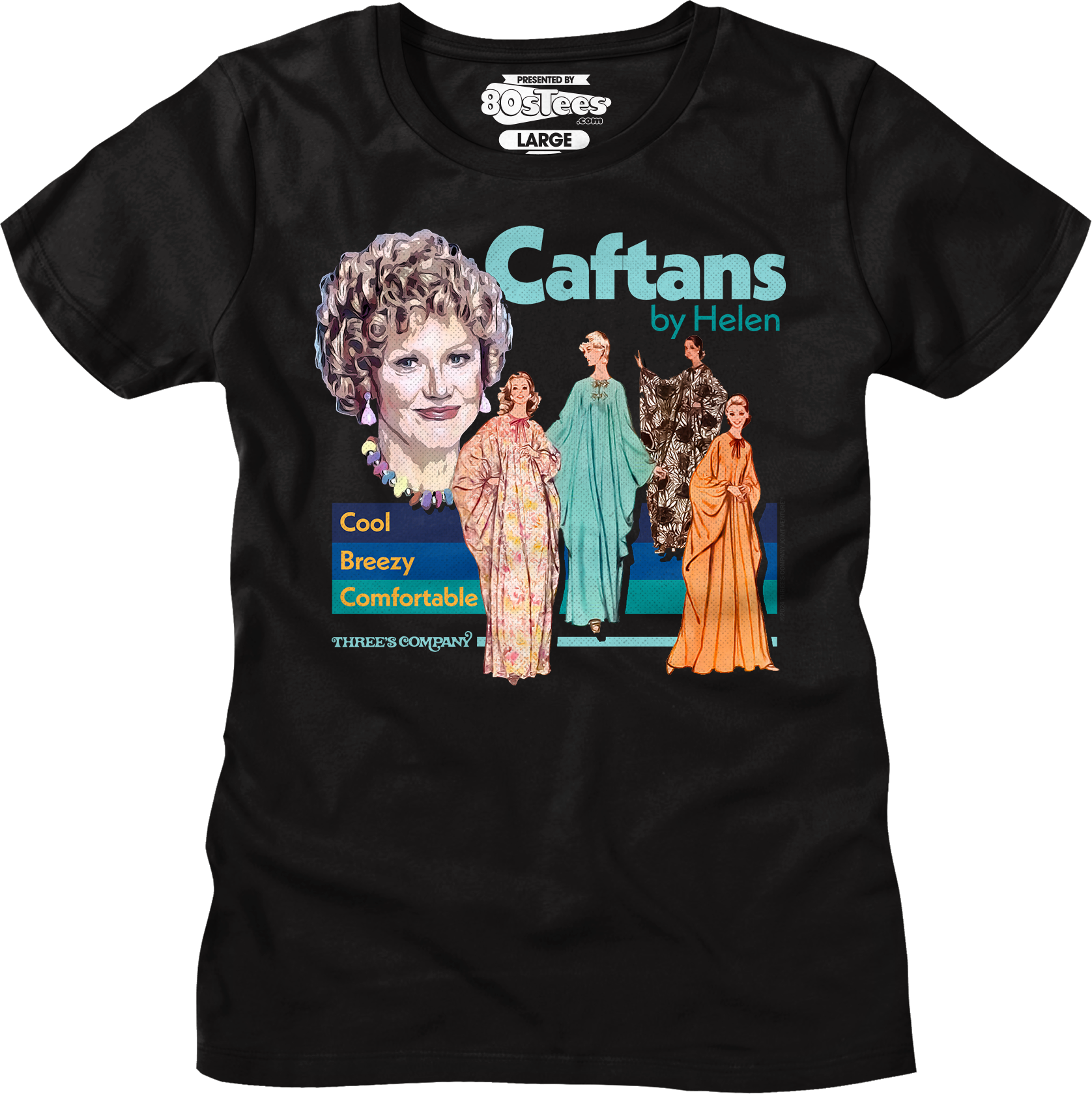 Womens Caftans by Helen Three's Company Shirt Hoodie, Sweatshirt | CiraTrend.com (Image 1)