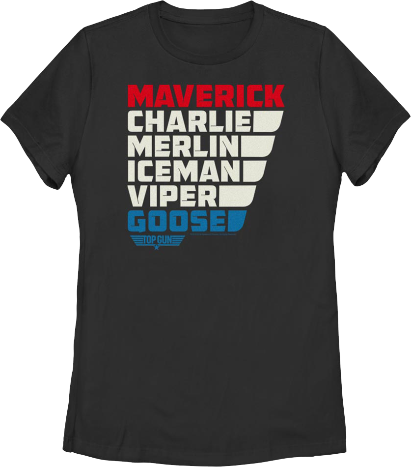 Callsign Names Top Gun Shirt T-Shirts, Hoodie, Sweatshirt