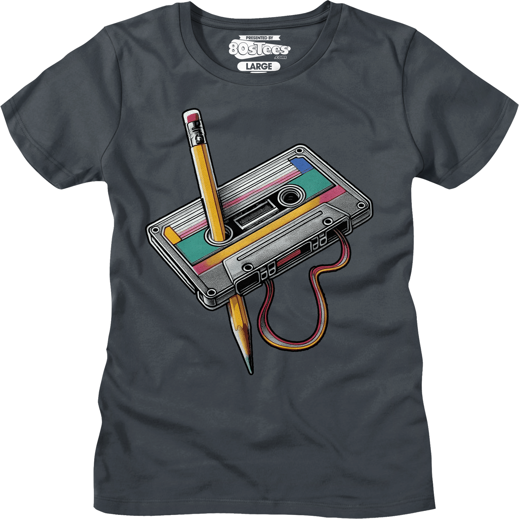 Womens Cassette Tape Rewind Shirt Hoodie, Sweatshirt | CiraTrend.com (Image 3)