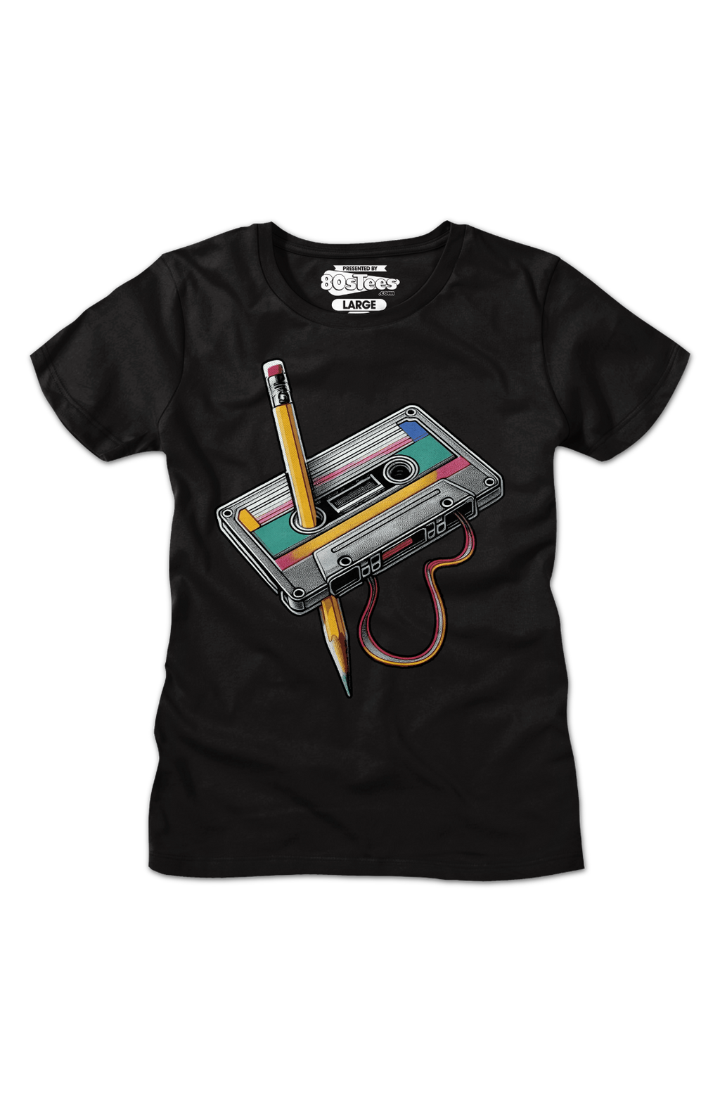 Womens Cassette Tape Rewind Shirt Hoodie, Sweatshirt | CiraTrend.com (Image 2)
