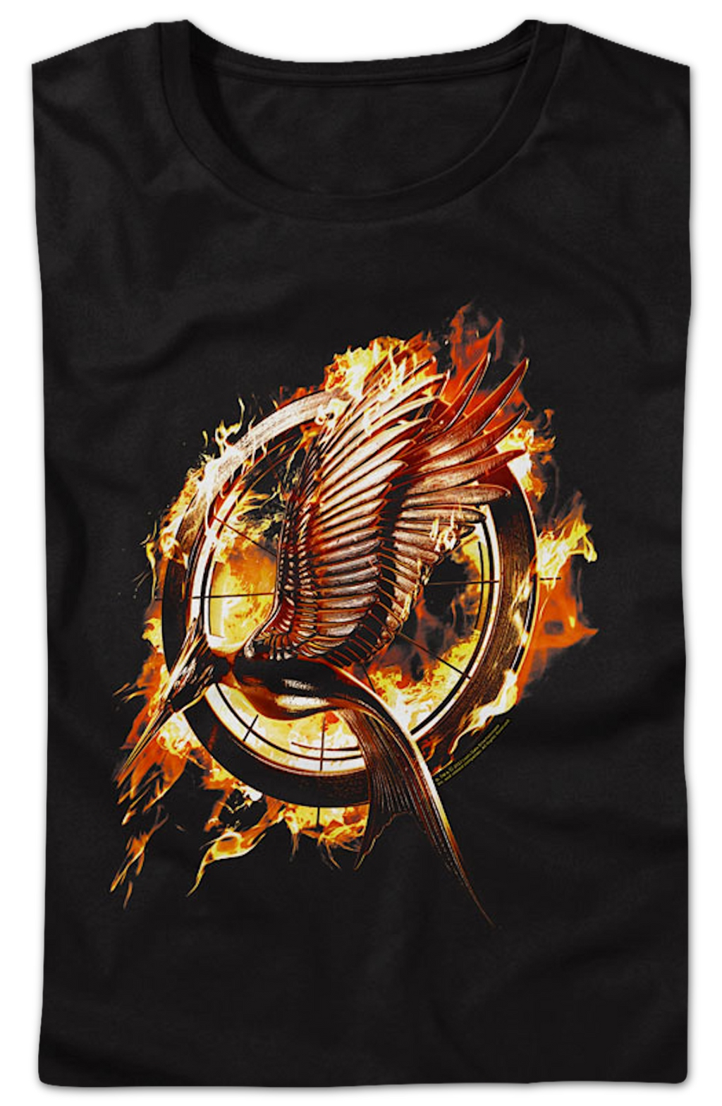 Catching Fire Poster Hunger Games Shirt T-Shirts, Hoodie, Sweatshirt