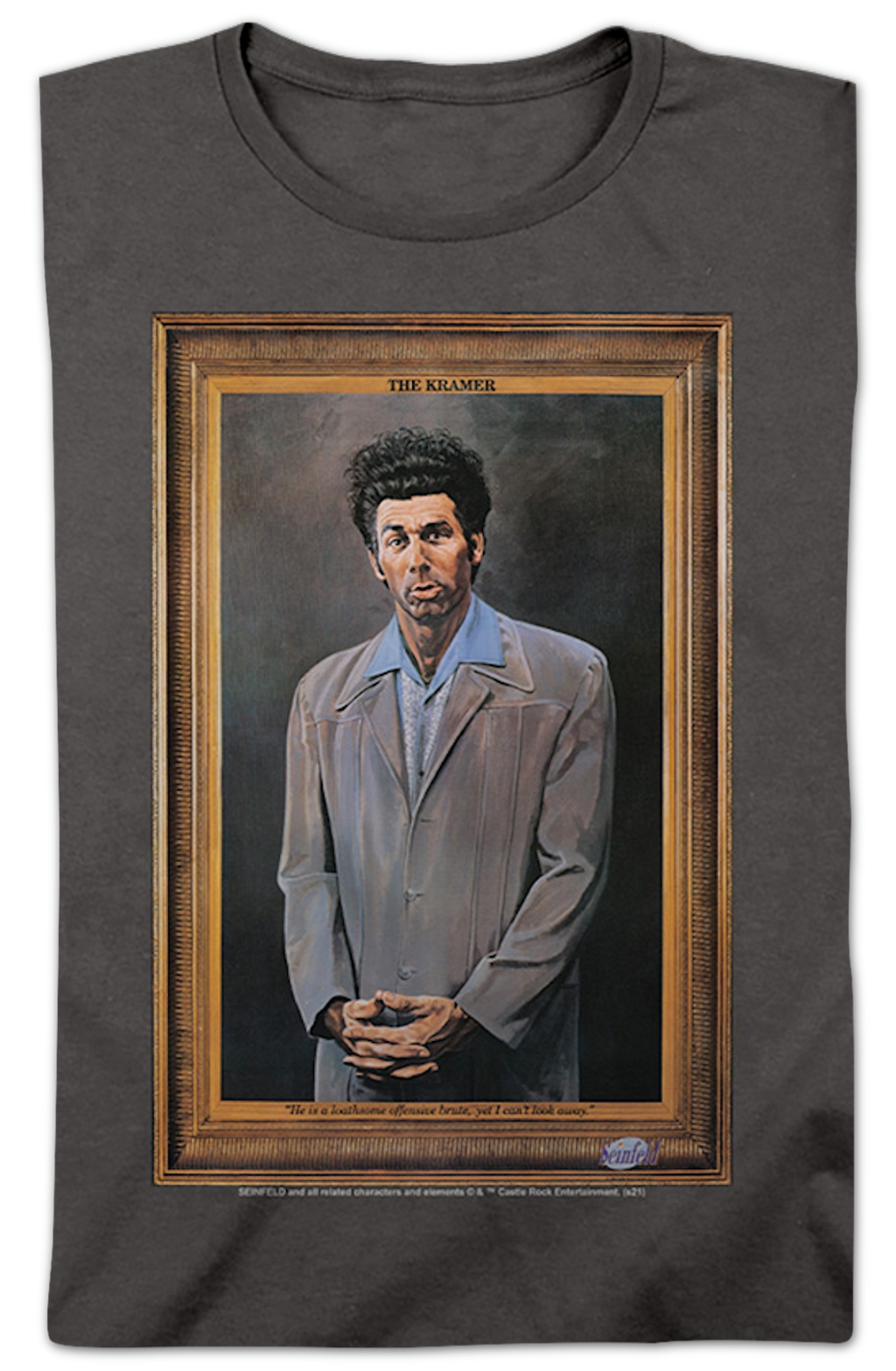 Charcoal Kramer Painting Seinfeld Shirt T-Shirts, Hoodie, Sweatshirt