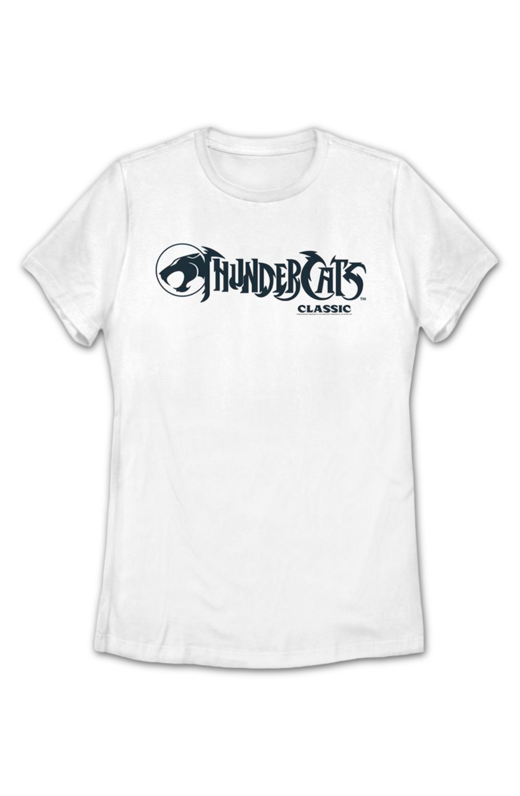 Womens White Classic Logo ThunderCats Shirt Hoodie, Sweatshirt | CiraTrend.com (Image 2)