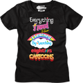 Womens Classic Everything I Need To Know Eighties Cartoons Shirt Hoodie, Sweatshirt | CiraTrend.com (Image 1)