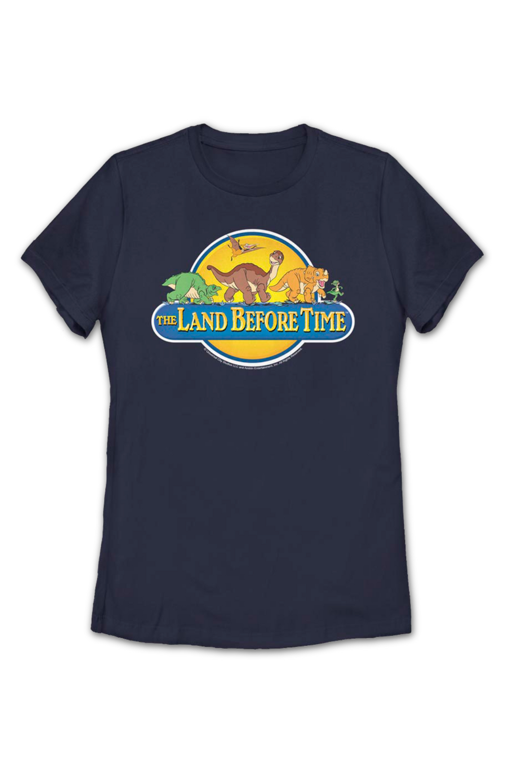 Womens Classic Logo Land Before Time Shirt Hoodie, Sweatshirt | CiraTrend.com (Image 2)