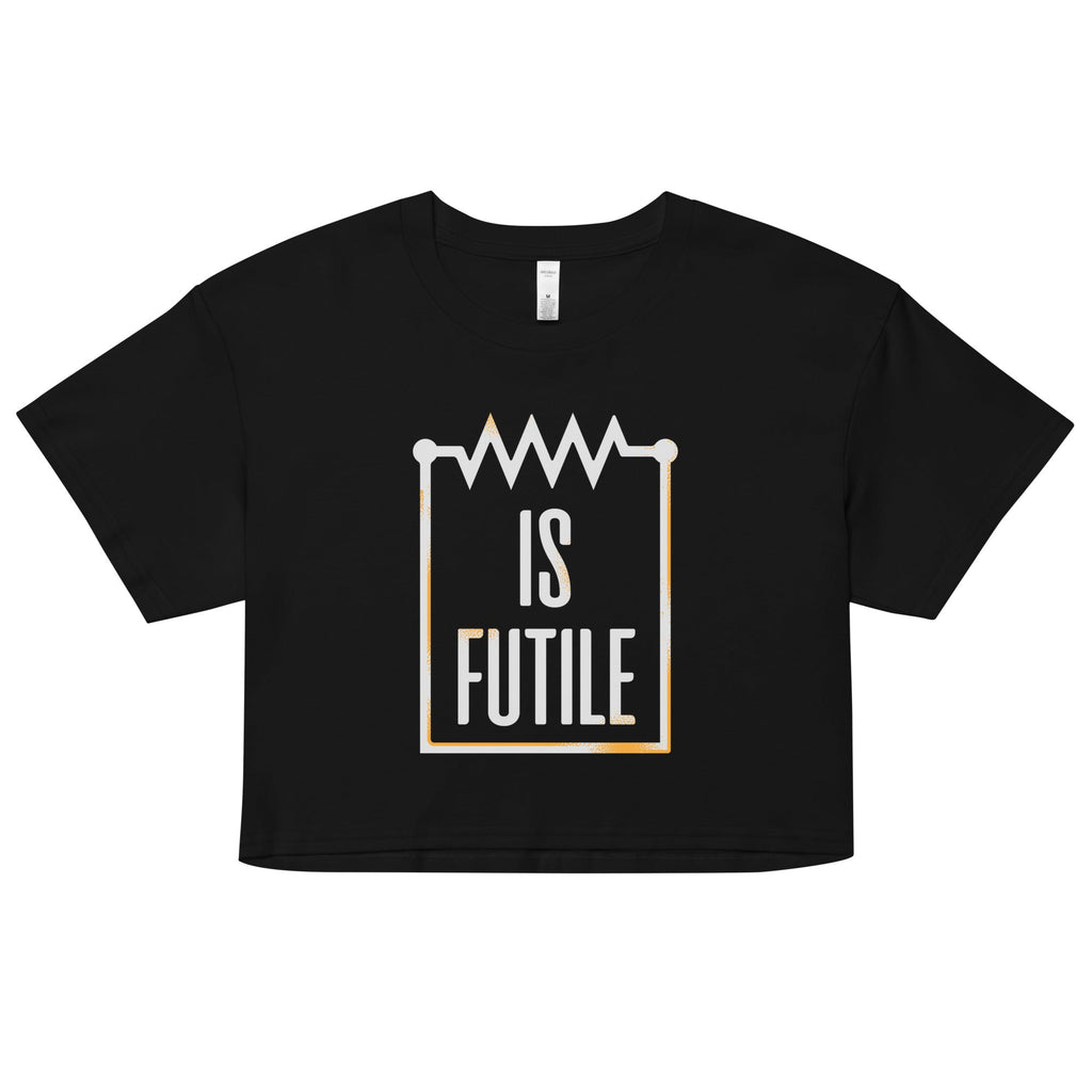 Resistor Is Futile Women's Crop Tee
