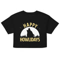 Happy Howlidays Women's Crop Tee