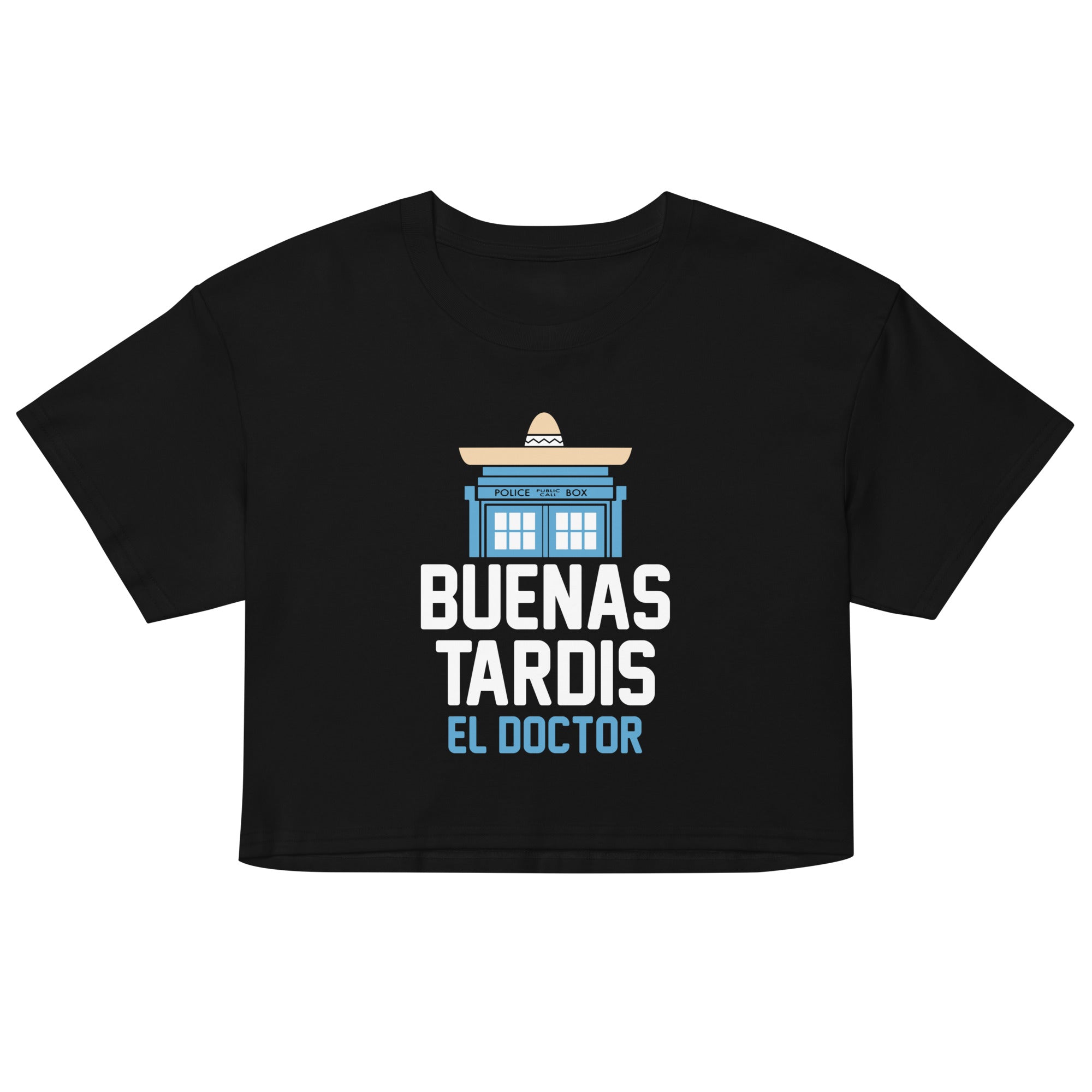 Buenas Tardis Women's Crop Tee