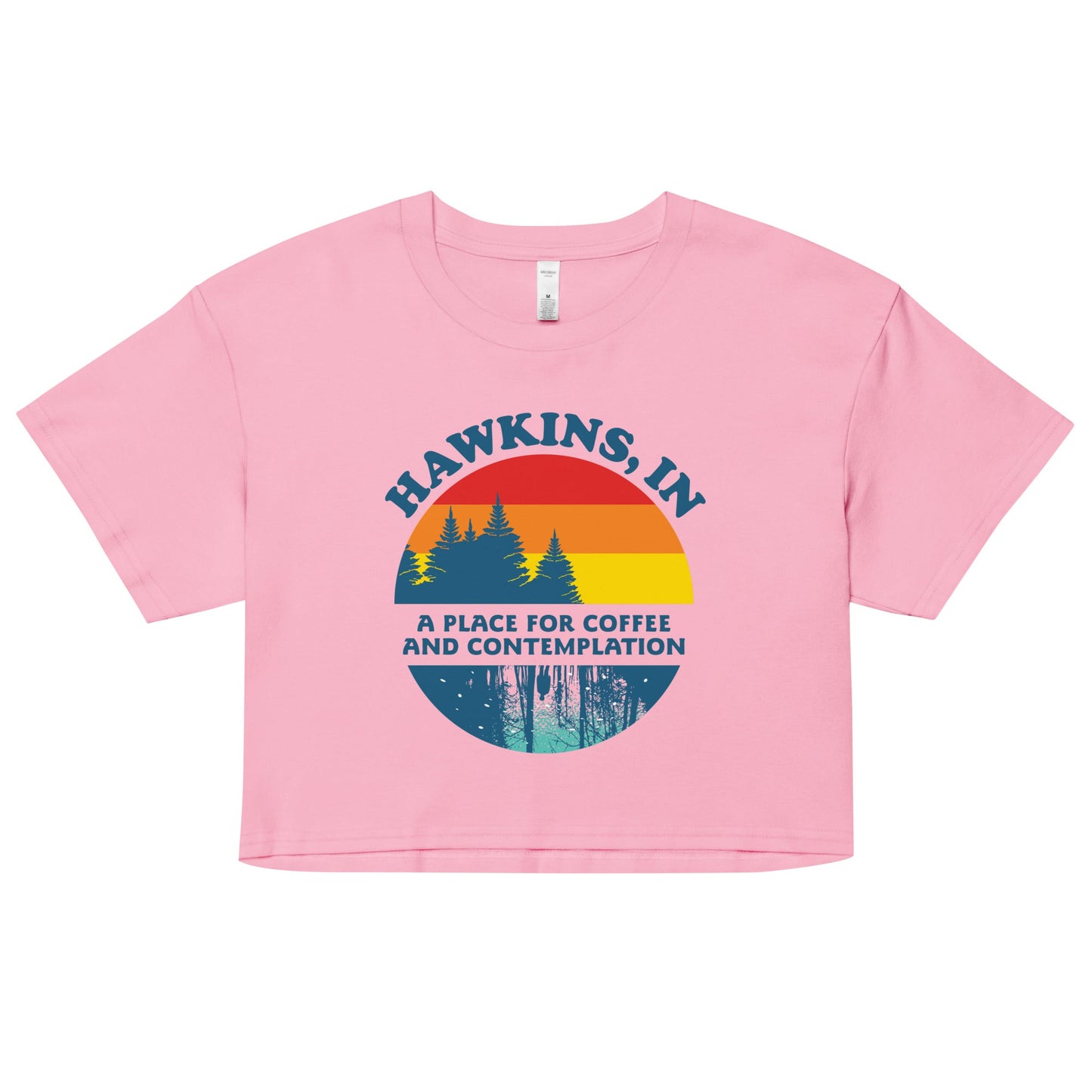 Hawkins Retro Women's Crop Tee