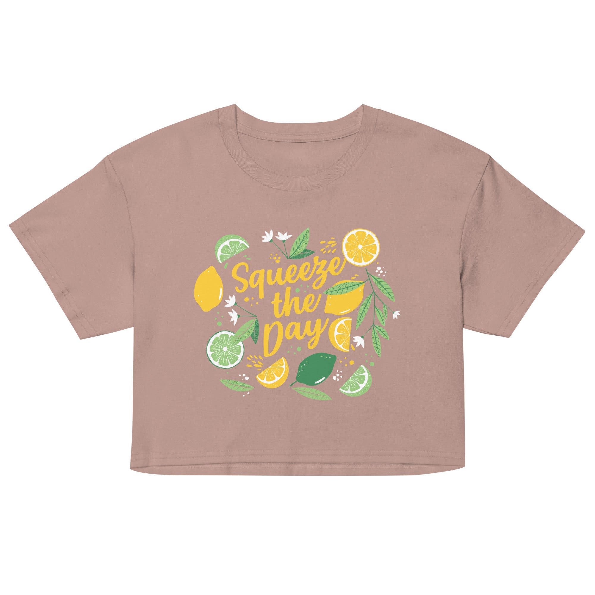 Squeeze The Day Women's Crop Tee