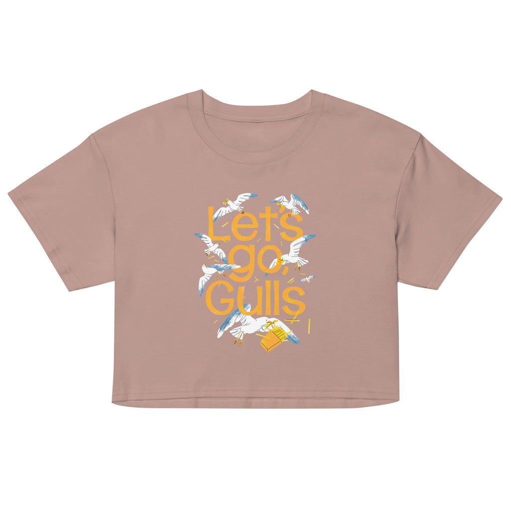 Let's Go, Gulls Women's Crop Tee