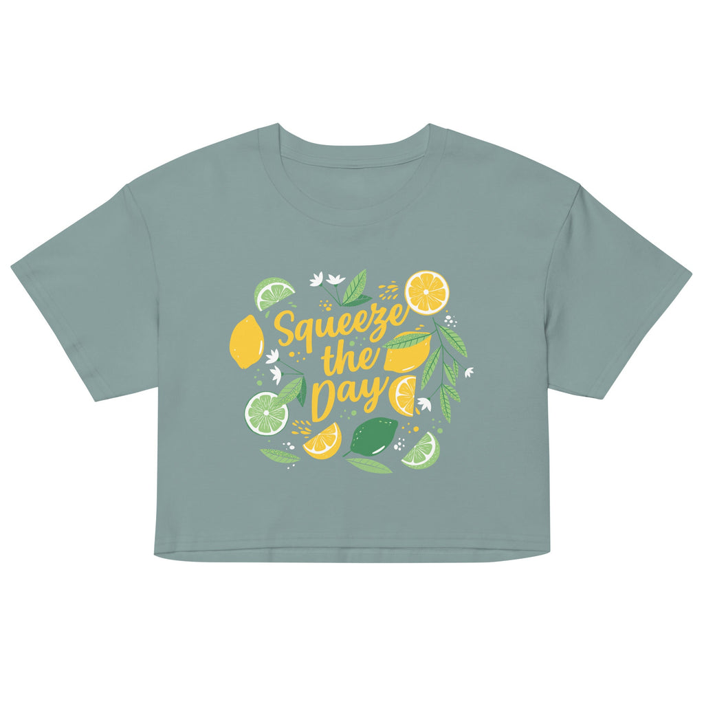 Squeeze The Day Women's Crop Tee