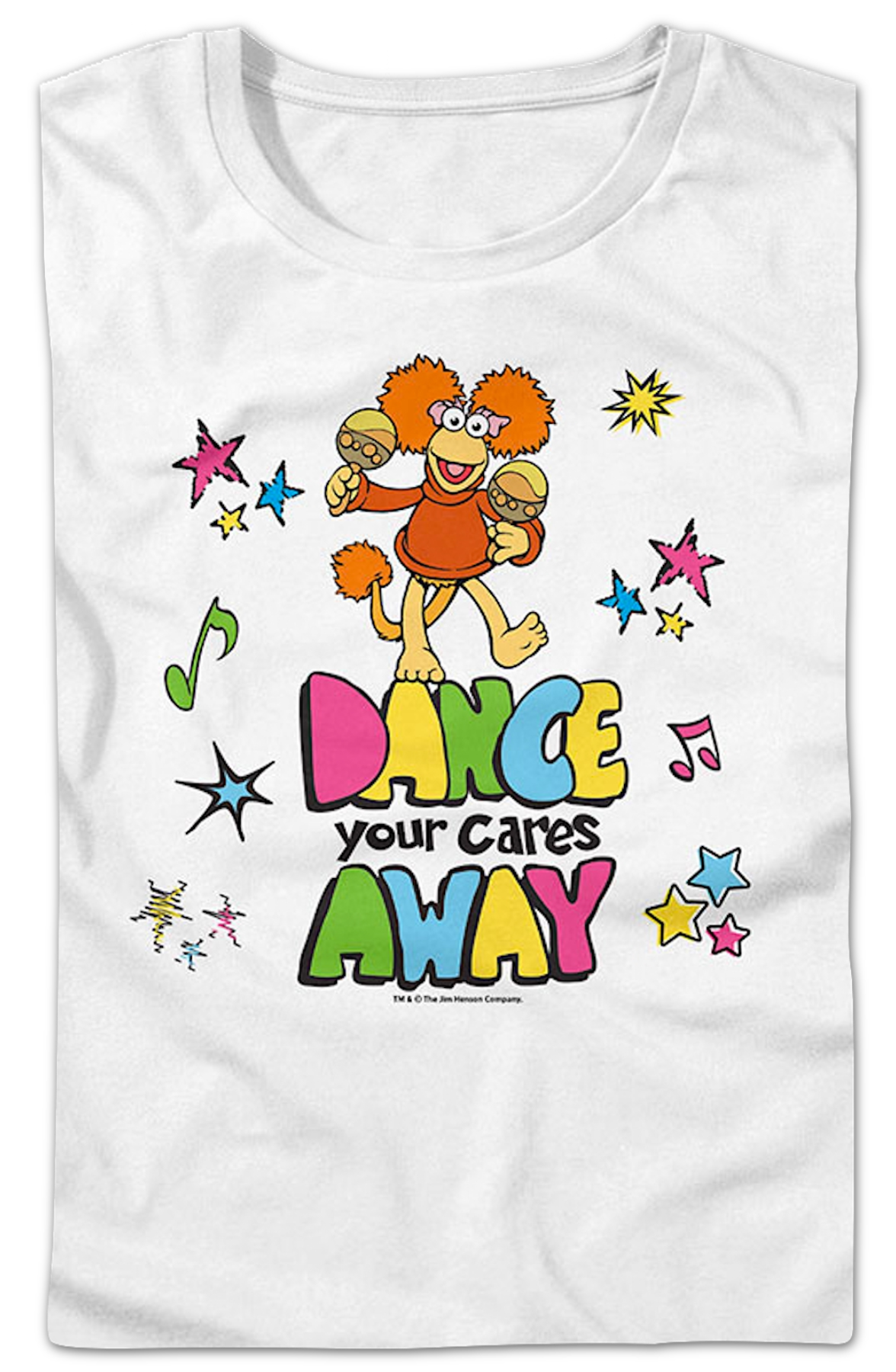 Dance Your Cares Away Colorful Shapes Fraggle Rock Shirt T-Shirts, Hoodie, Sweatshirt