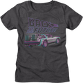 DeLorean Neon Outline Back Future Shirt T-Shirts, Hoodie, Sweatshirt