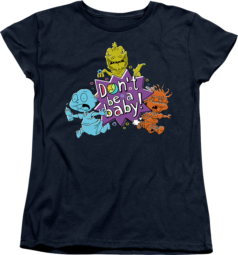 Womens Don't Be A Baby Rugrats Shirt Hoodie, Sweatshirt | CiraTrend.com (Image 1)