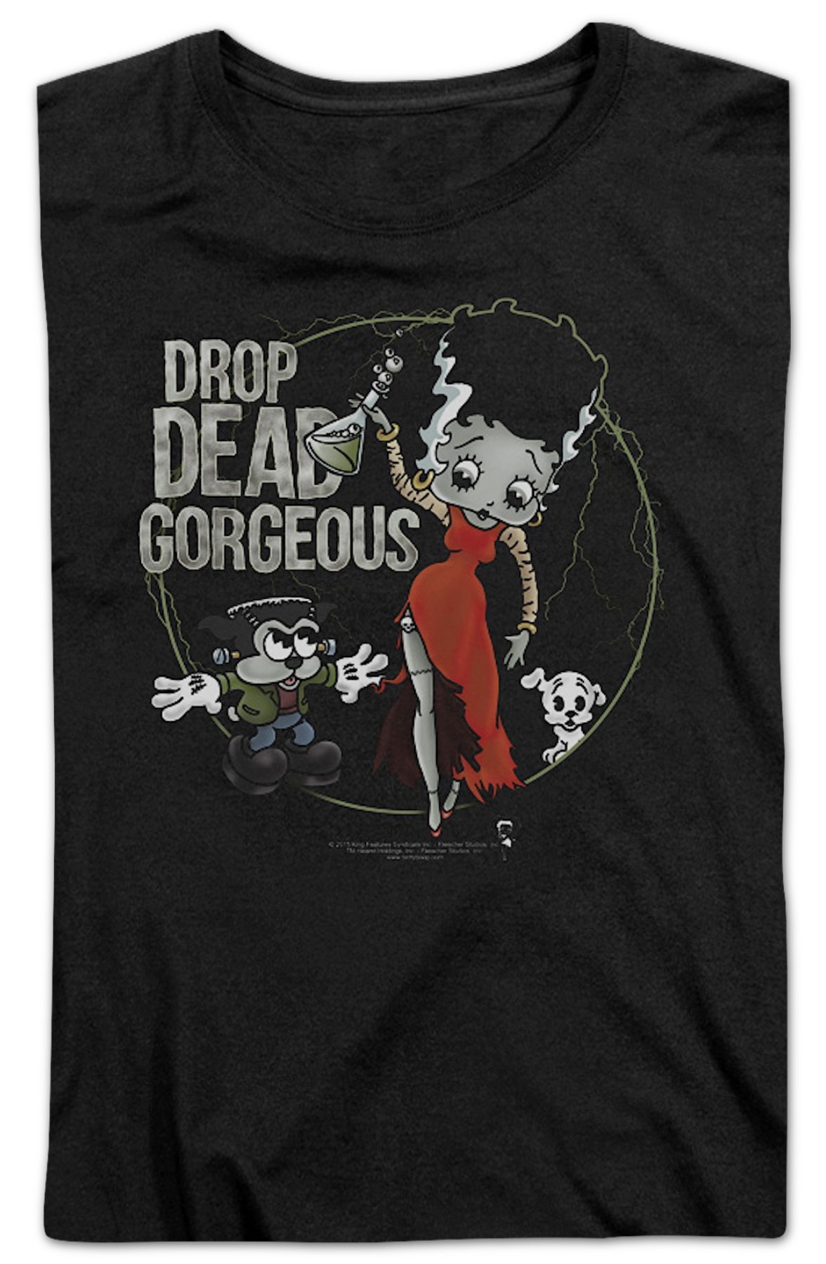 Womens Drop Dead Gorgeous Betty Boop Shirt Hoodie, Sweatshirt | CiraTrend.com (Image 2)